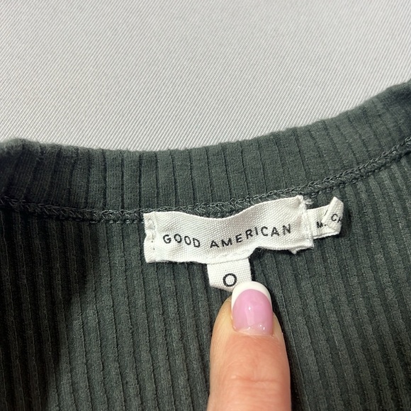 Good American essentials cropped cardigan - Picture 3 of 6